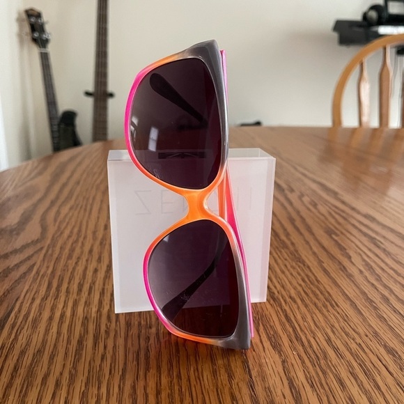 Aldo Pink Color Block Sunglasses - Picture 6 of 7